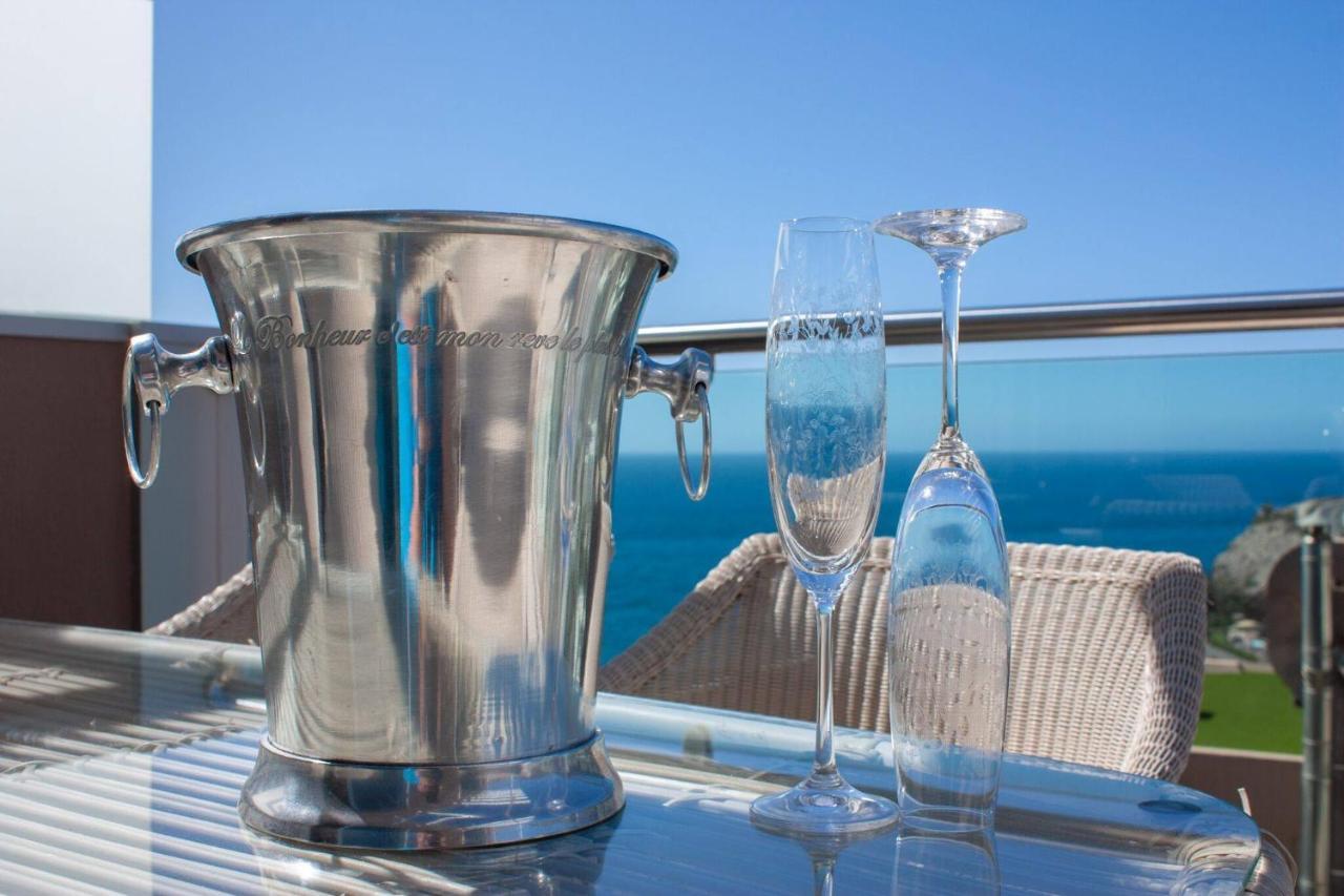 Luxury Penthouse, Panoramic Sea View Apartment Mogan Exterior photo